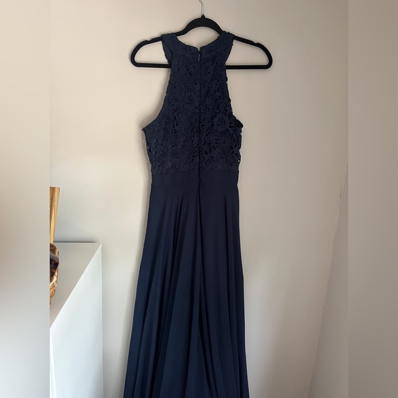 Lulu's Blue Formal Dress - Picture 3 of 4